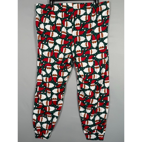 PJ Place Men's Santa‎ Xmas Lightweight Pajama Pants 2XL 42x29 Stretch Fun Comfy - Picture 6 of 6